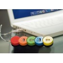 Hub USB multicolore