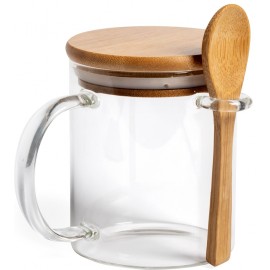 Mug Verre & Bambou 420 ml