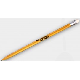 Crayon en bois naturel PEFC avec gomme