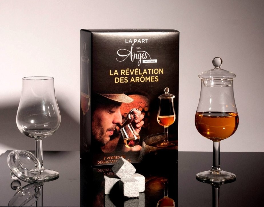 Coffret personnalisé Verres à whisky avec texte - Lot de 2